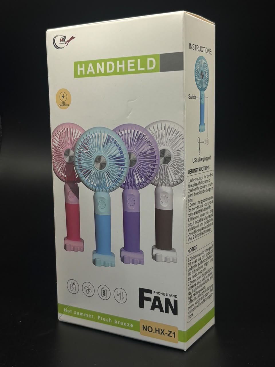 Ventilador Portátilcon Soporte