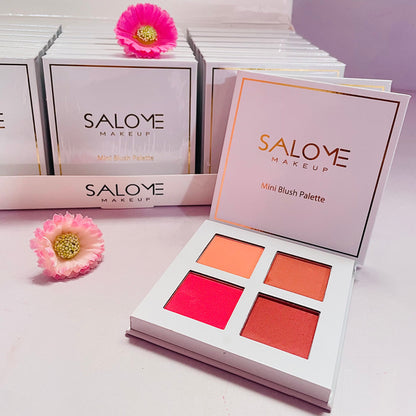 MINI PALETA BLUSH 4 TONOS SALOME