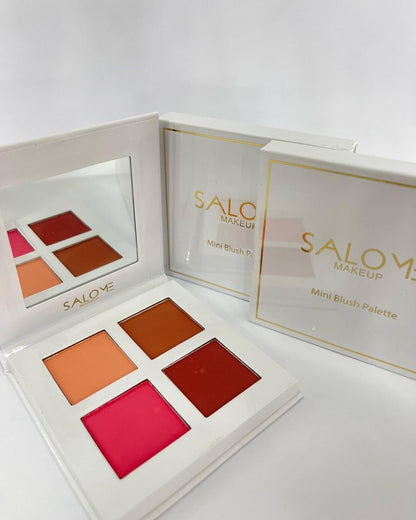 MINI PALETA BLUSH 4 TONOS SALOME