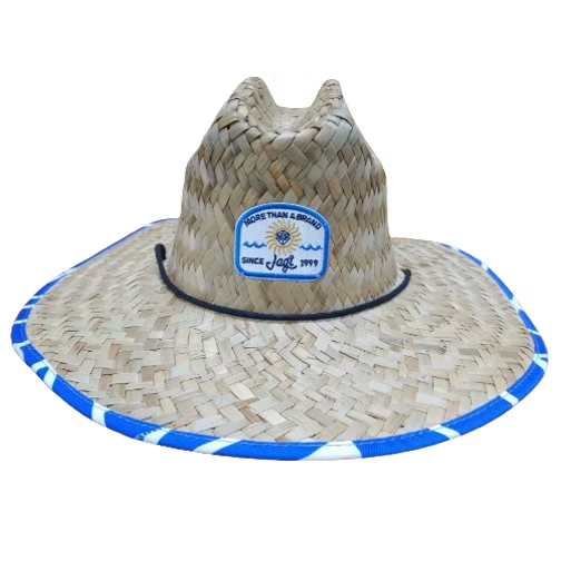 SOMBRERO DE PAJA BORDADO