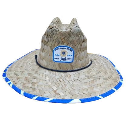 SOMBRERO DE PAJA BORDADO