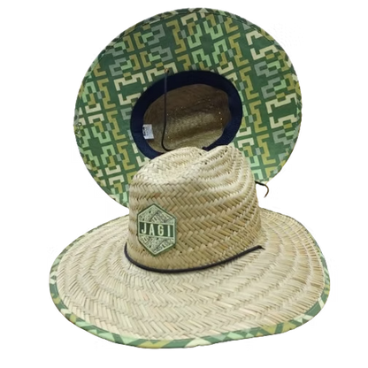 SOMBRERO DE PAJA BORDADO