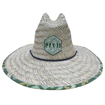 SOMBRERO DE PAJA BORDADO