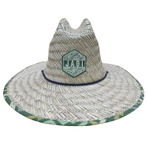 SOMBRERO DE PAJA BORDADO