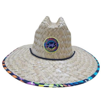 SOMBRERO DE PAJA BORDADO