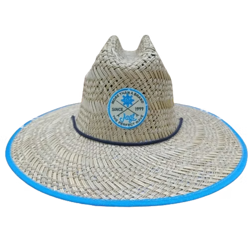 SOMBRERO DE PAJA BORDADO