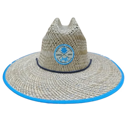 SOMBRERO DE PAJA BORDADO