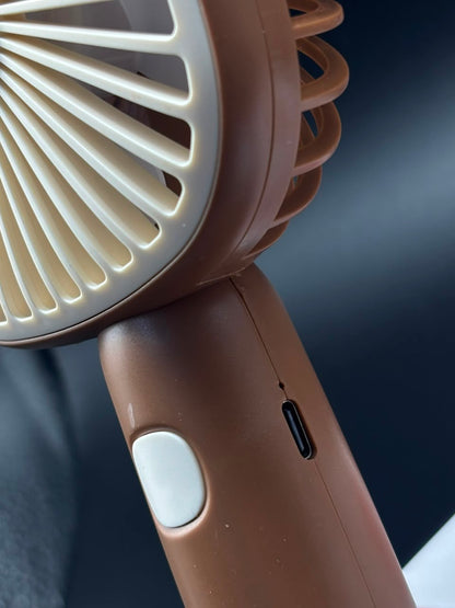 ✨ Mini Ventilador Portátil USB 2 en 1: Frescura y Estilo a Donde Vayas