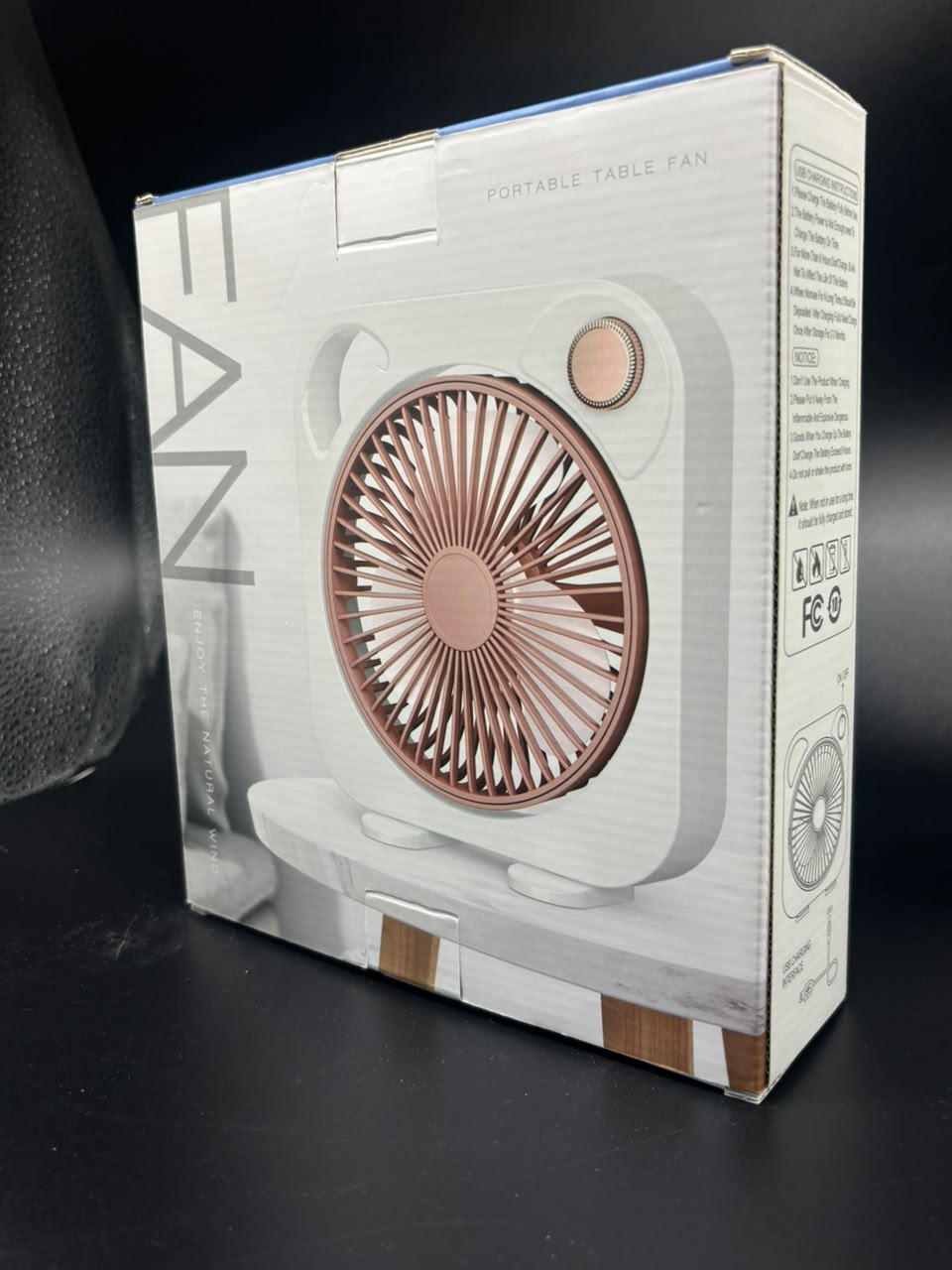 Ventilador de Escritorio Portátil Chic